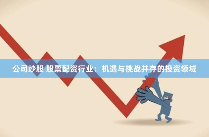 公司炒股 股票配资行业:机遇与挑战并存的投资领域